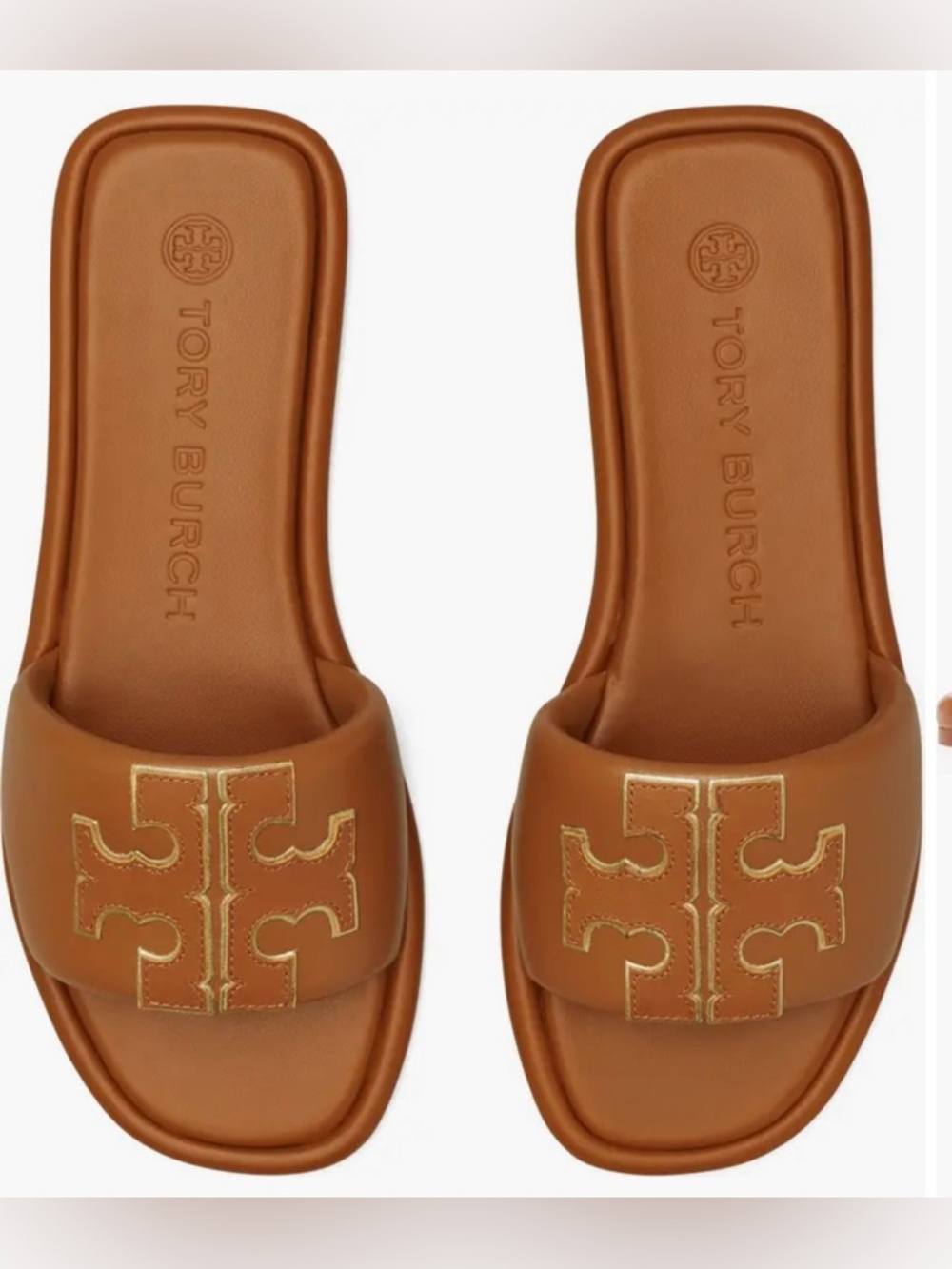 Double-T Leather Sport Slide Sandal (Women)